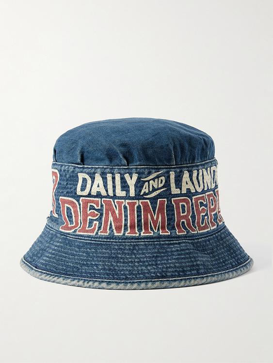 Dark blue hat from Kapital