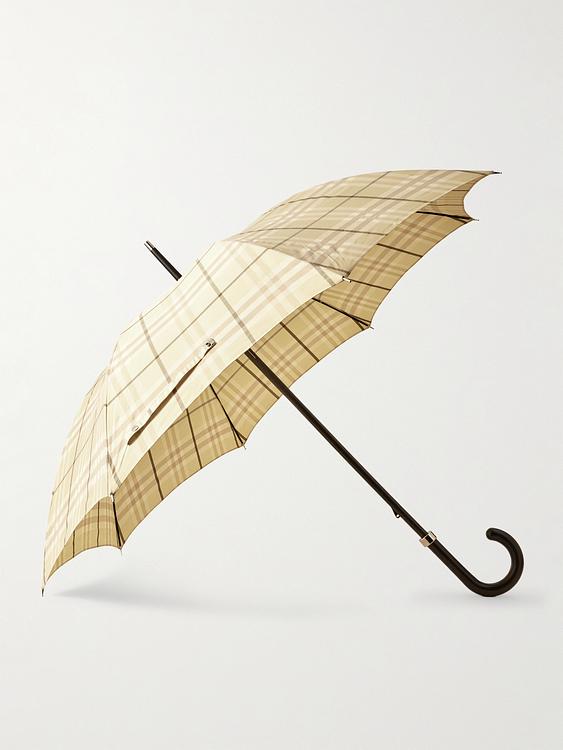 Yellow umbrella from Burberry