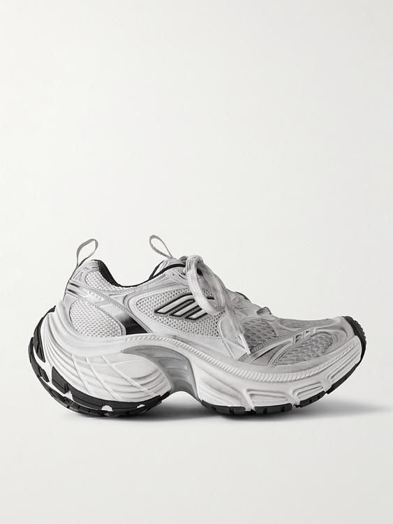 White sneakers from Balenciaga