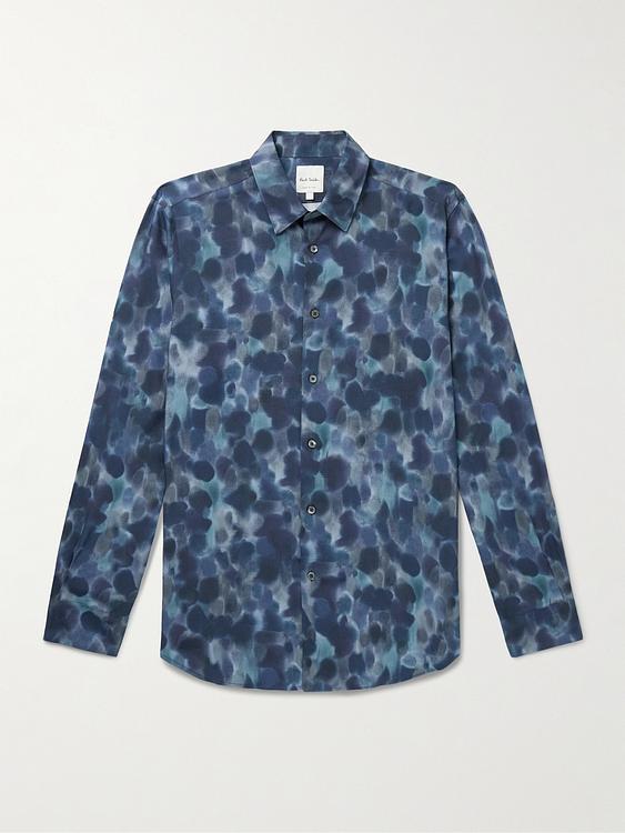 Dark blue casual shirt from Paul Smith