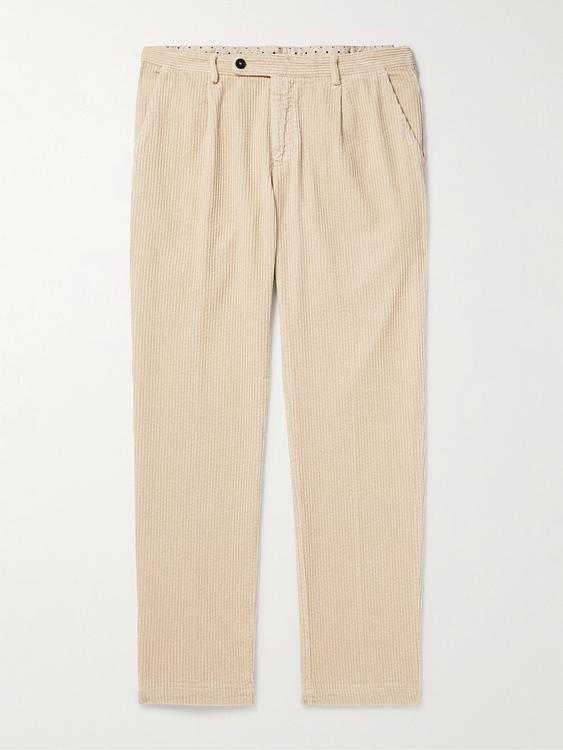 Beige chinos from Massimo Alba