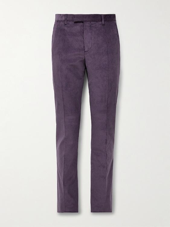 Dark brown suit trousers from Paul Smith