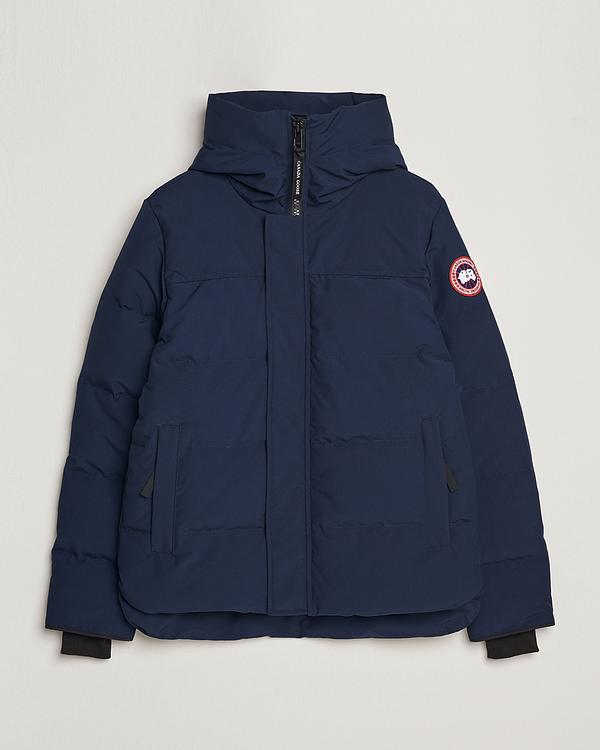 Dark blue parka from Canada Goose