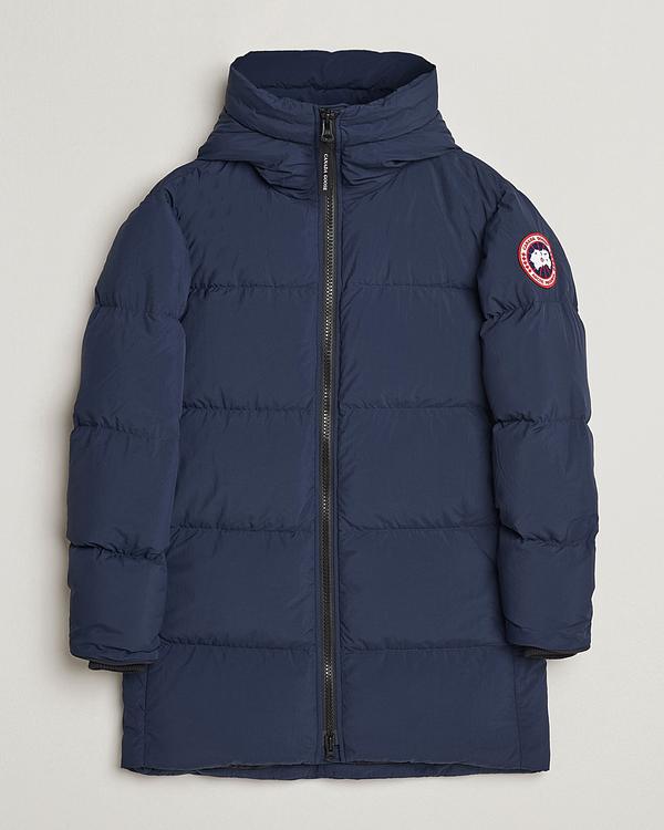 Dark blue parka from Canada Goose