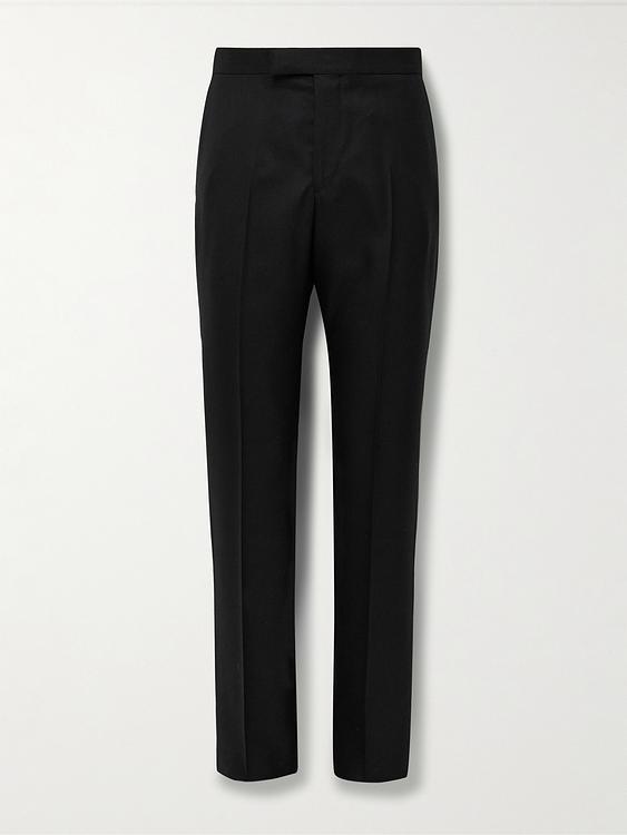 Black tuxedo trousers from Favourbrook