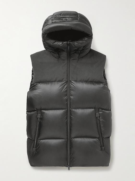 Dark grey vest from Herno