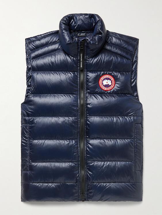 Dark grey vest from Canada Goose