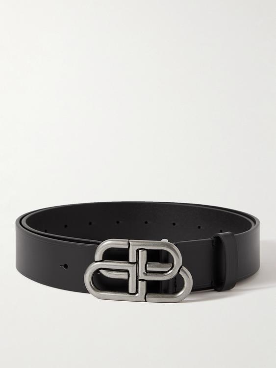 Print black belt from Balenciaga
