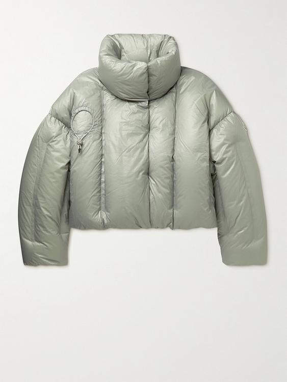 Grey down jacket from Moncler Genius