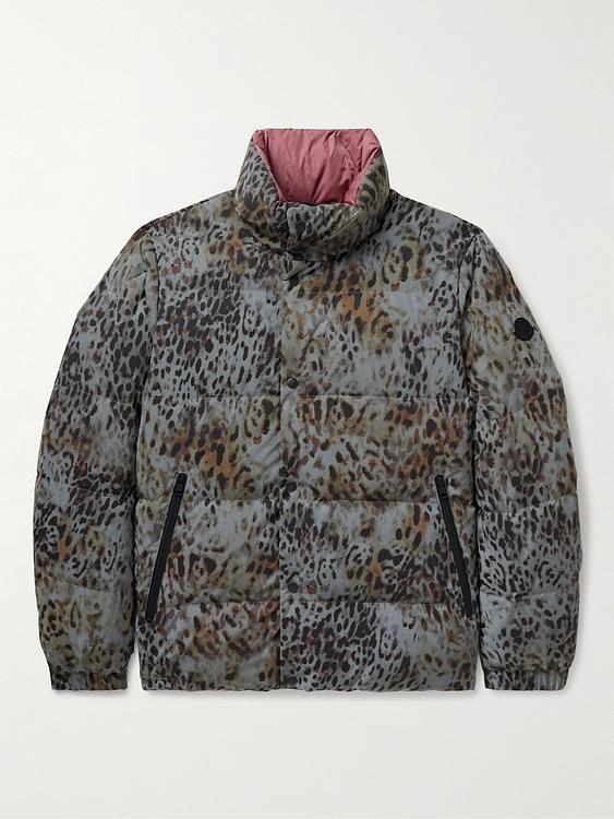 Grey down jacket from Moncler Genius