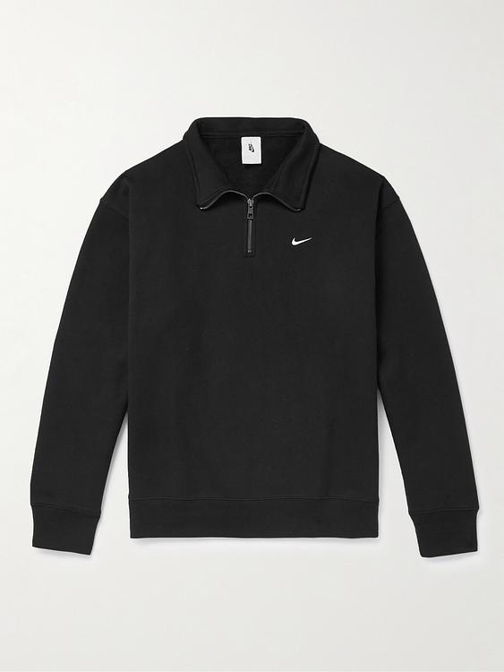 Black half-zip from Nike