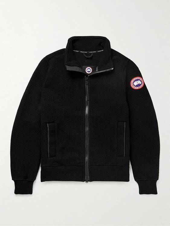 Black casual jacket from Canada Goose