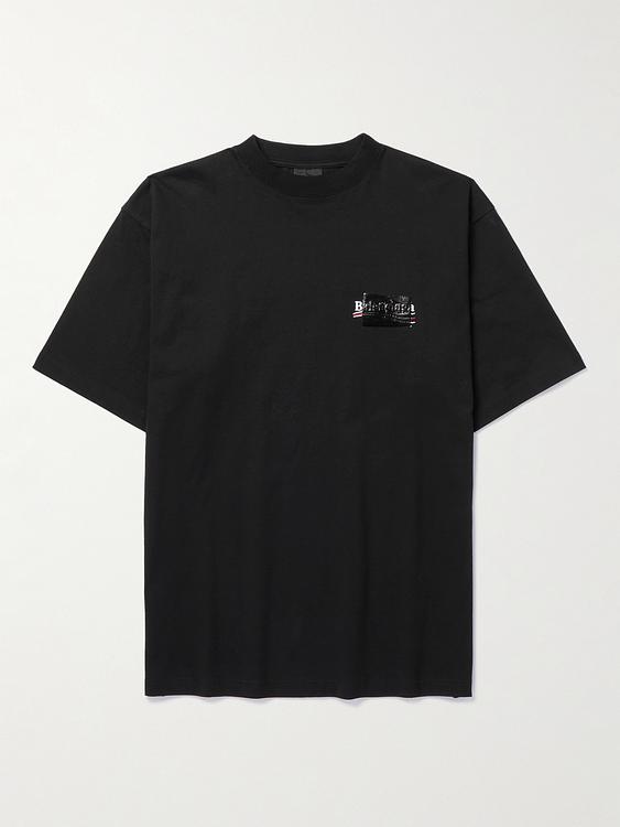 Black t-shirt from Balenciaga