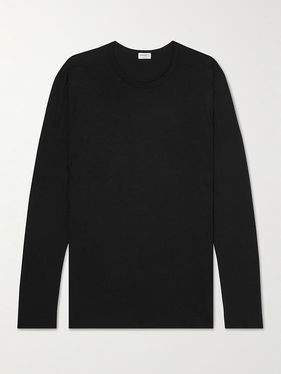 Black sweatshirt from Zimmerli
