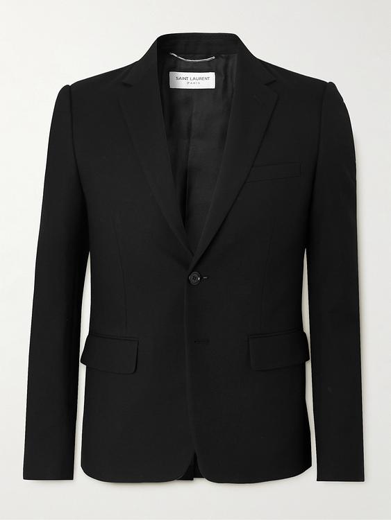 Black blazer from Saint Laurent