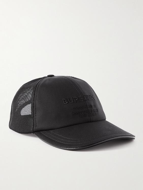 Black cap from Burberry
