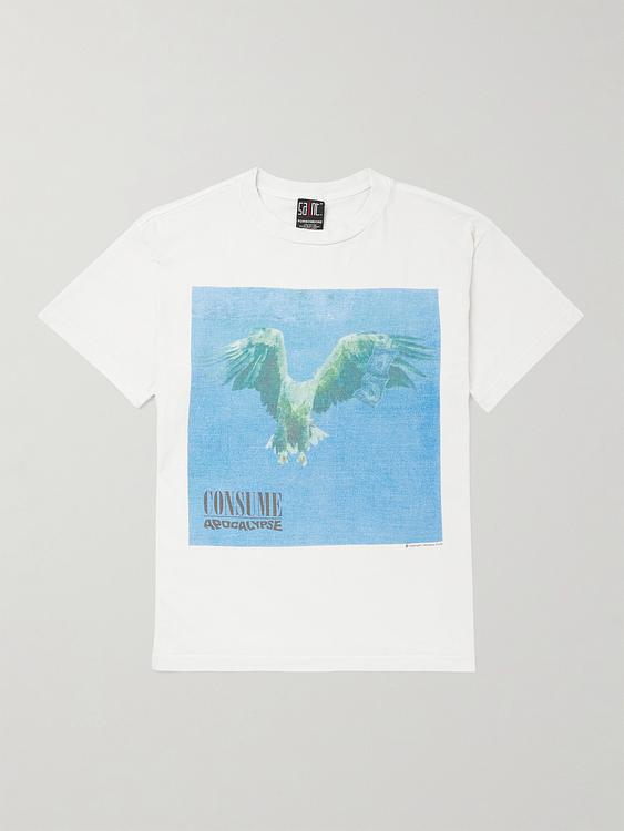 Print white t-shirt from Saint Mxxxxxx
