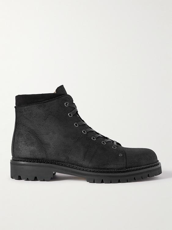 Black lace-up boots from Mr P.
