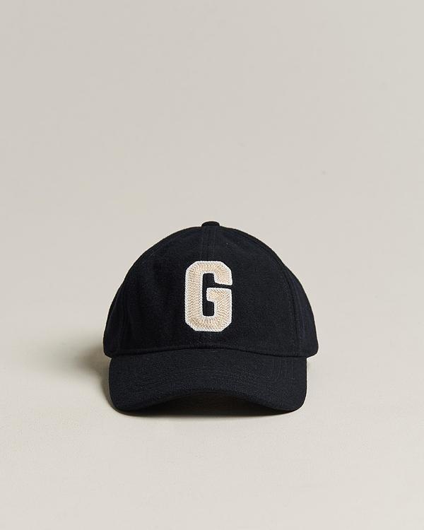 Print black cap from Gant