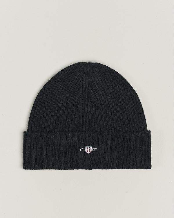 Black beanie from Gant