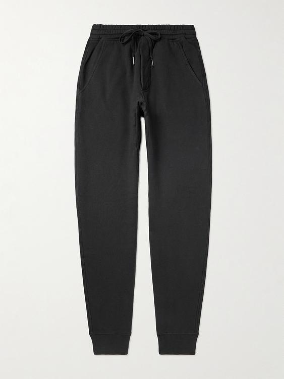 Black sweatpants from Tom Ford