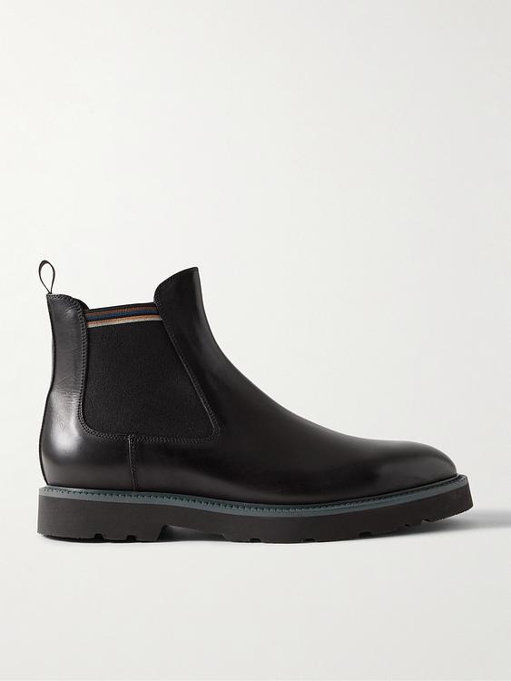 Black chelsea boots from Paul Smith