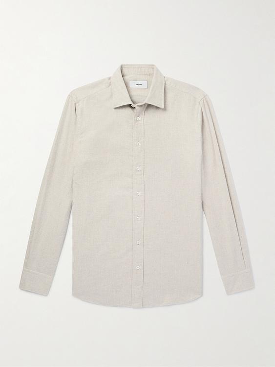 White casual shirt from Lardini