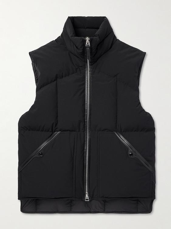 Black vest from Tom Ford