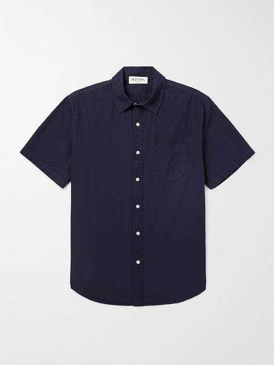 Black short sleeve shirt from Alex Mill