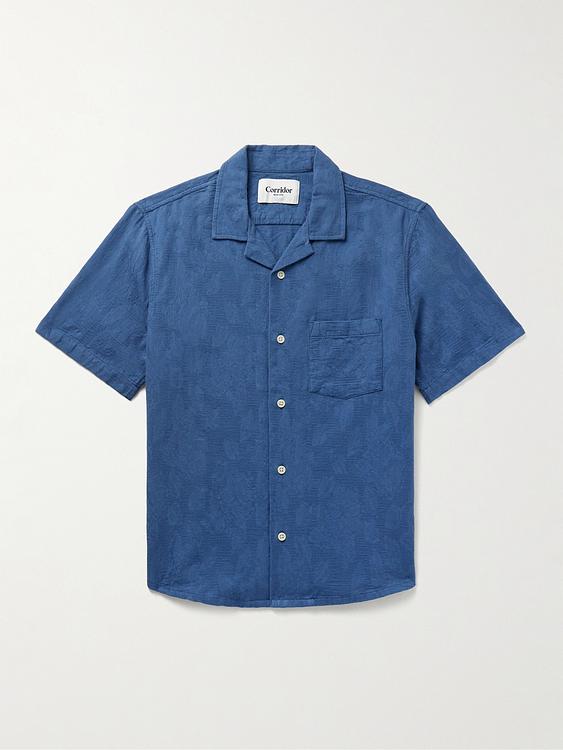 Blue short sleeve shirt from Corridor