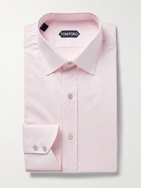 Light pink business shirt from Tom Ford
