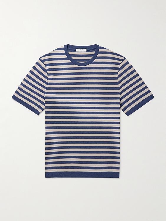 Striped multicolor t-shirt from Mr P.