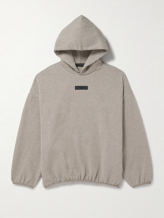 Grey hooded sweatshirt from Fear Of God Essentials