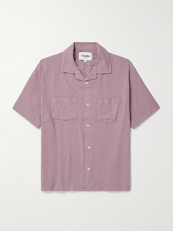 Light purple short sleeve shirt from Corridor