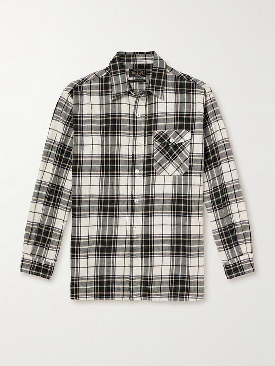 Checkered multicolor flannel shirt from Beams Plus