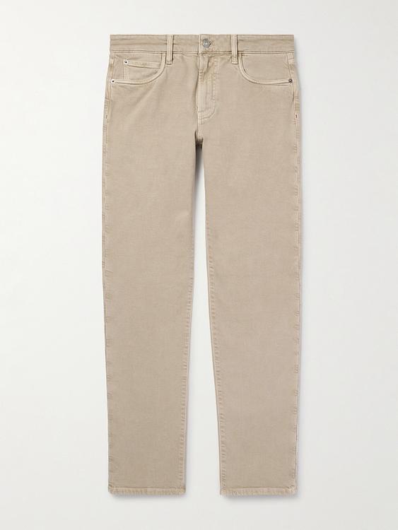 Beige chinos from Loro Piana
