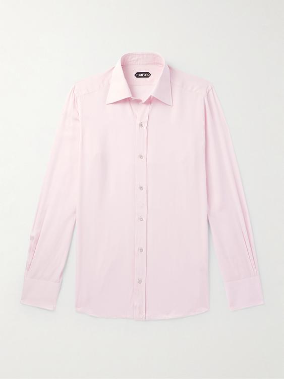 Light pink casual shirt from Tom Ford