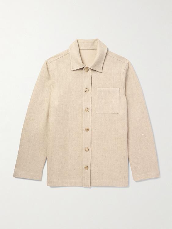 Beige casual jacket from Piacenza 1733