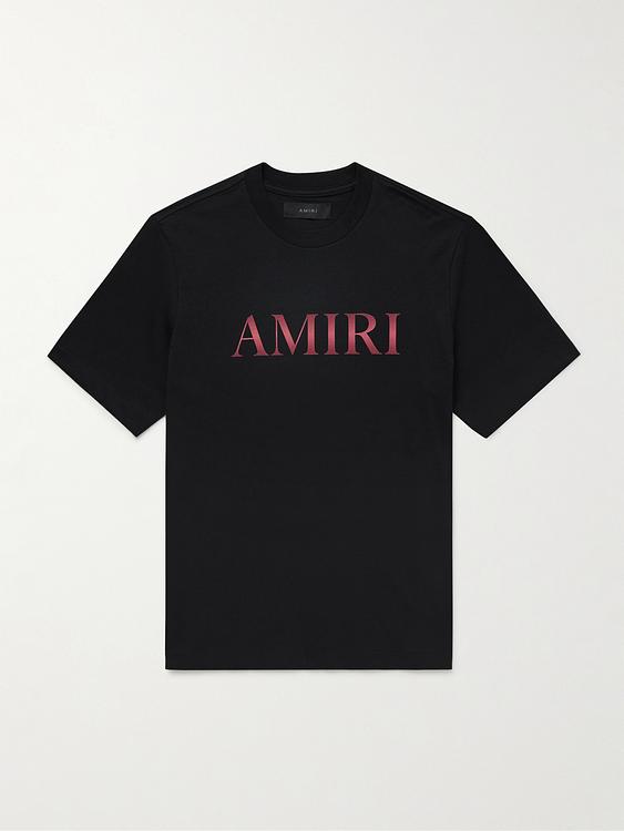 Print black t-shirt from Amiri