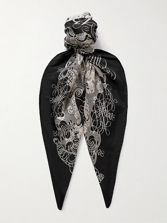 Black scarve from Acne Studios