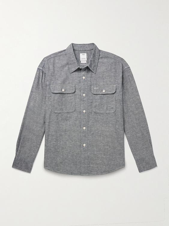 Grey casual shirt from Visvim