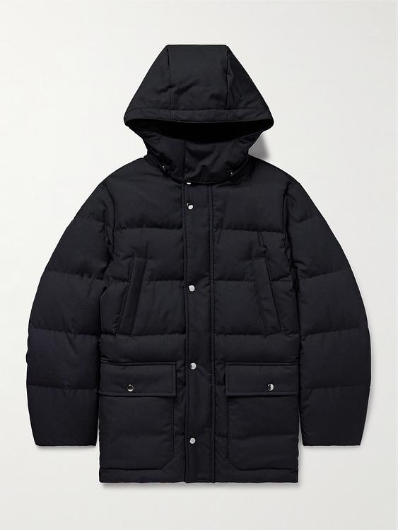 Black down jacket from Canali