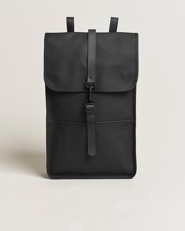 Dark grey backpack from Rains