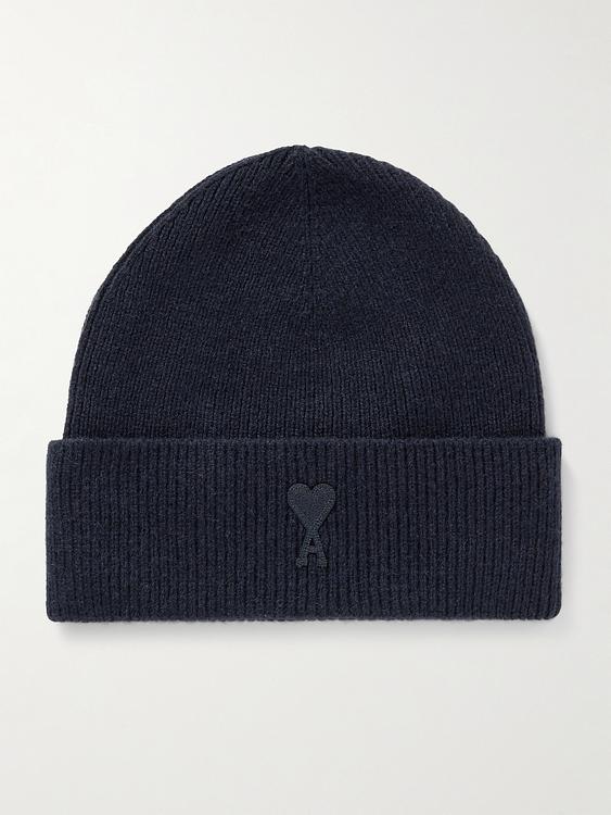 Black beanie from Ami Paris