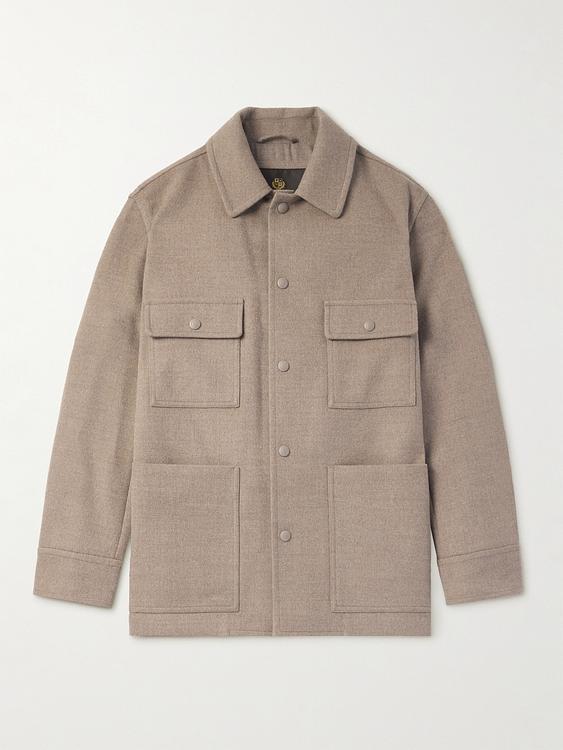 Grey casual jacket from Loro Piana