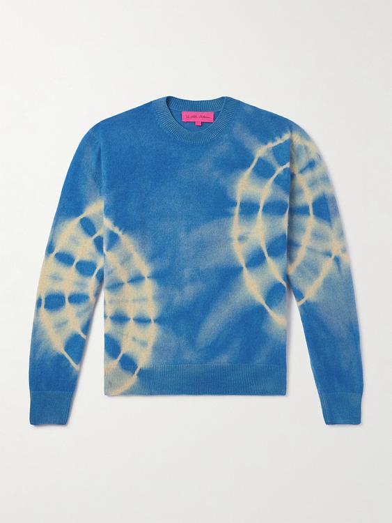 Print blue sweatshirt from The Elder Statesman