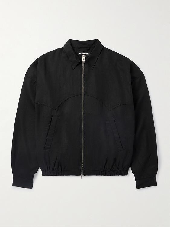 Black casual jacket from Monitaly