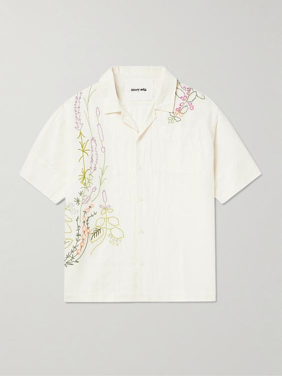 White short sleeve shirt from Story Mfg.