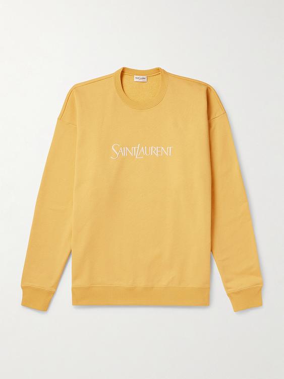 Print beige sweatshirt from Saint Laurent