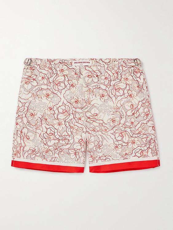 White swim shorts from Orlebar Brown